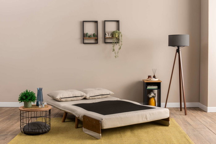 Atelier Del Sofa Cosmo Sofá-Cama de 2 Plazas - Crema